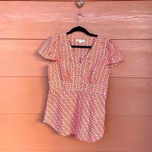 Silk Banana Republic Top Size 10
